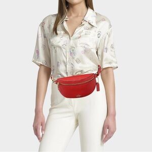 Coach Leather Belt Bag